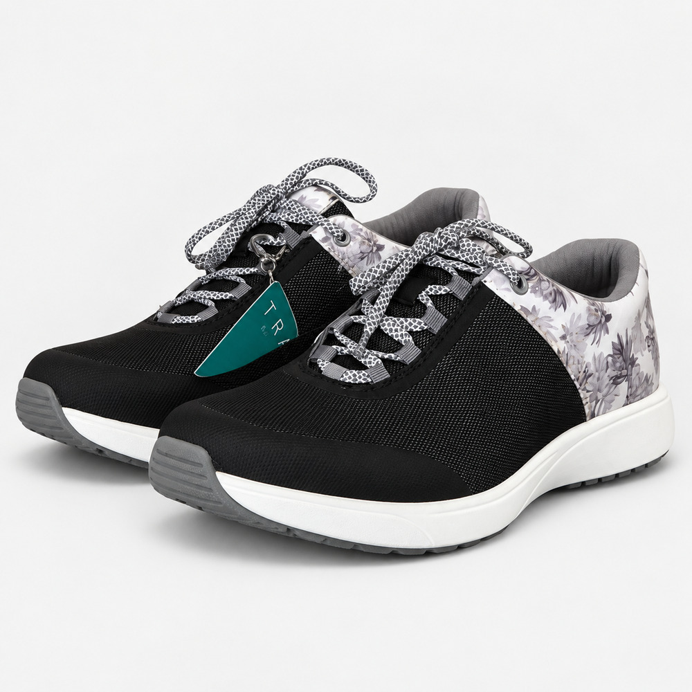 TRAQ by Alegria Qarma Women's 13 Rhodie Grey Smart Walking Shoes 5005 NIB